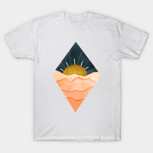 Orange and Gold Sunset T-Shirt